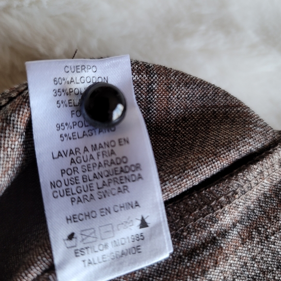 Plaid Wrap Skirt Dress - Picture 6 of 6